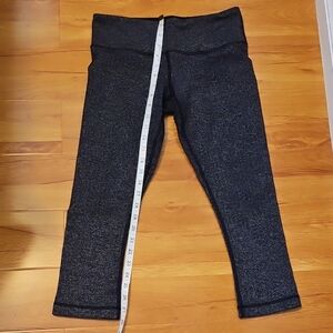 Lululemon Athletica Dark Gray Cropped Pants